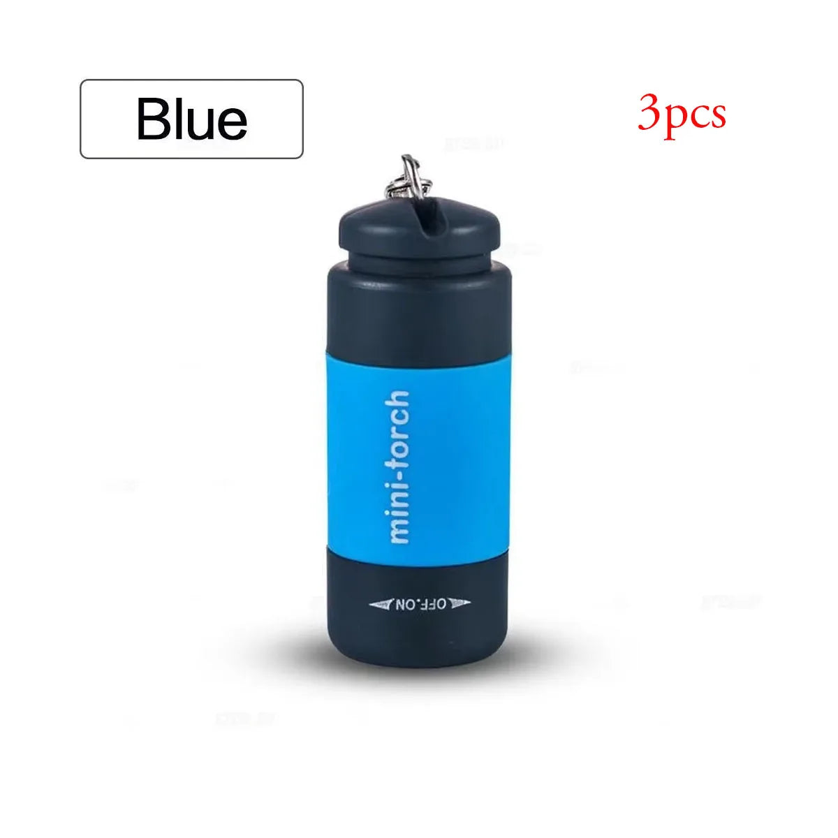 LINTERNA LLAVERO DE BOLSILLO IMPERMEABLE - MINI LED RECARGABLE USB PARA CAMPING, SENDERISMO Y EXTERIOR