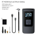 COMPRESOR DE AIRE PORTÁTIL INALÁMBRICO | INFLADOR DIGITAL LCD 150PSI | PARA COCHE MOTO BICI Y PELOTAS