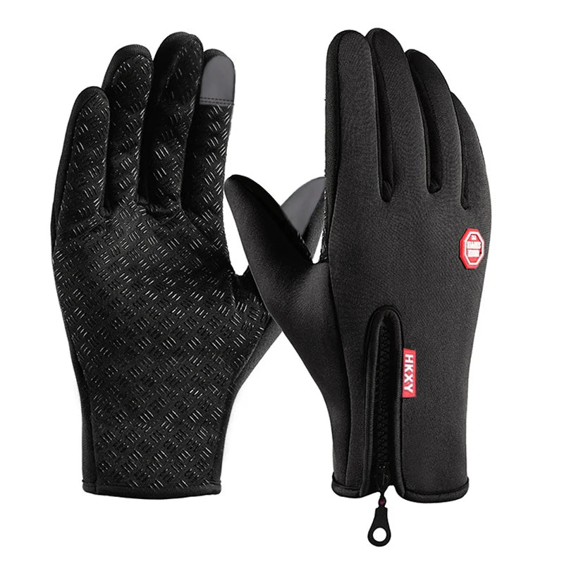 GUANTES TÉRMICOS DE INVIERNO PARA HOMBRE Y MUJER - IMPERMEABLES, PANTALLA TÁCTIL Y APTOS PARA CICLISMO Y ESQUÍ