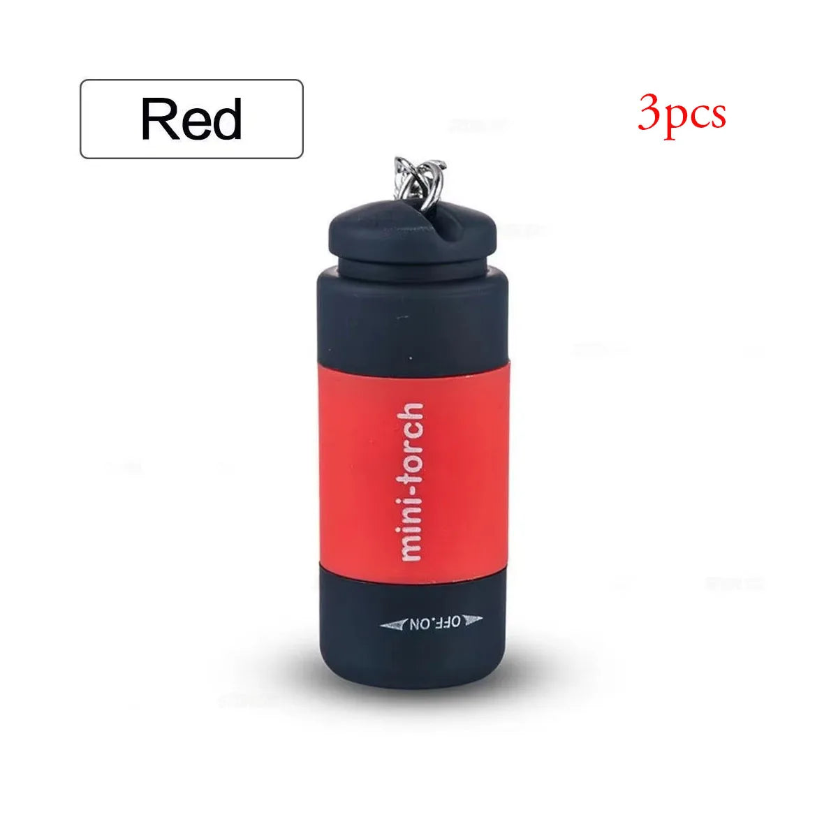 LINTERNA LLAVERO DE BOLSILLO IMPERMEABLE - MINI LED RECARGABLE USB PARA CAMPING, SENDERISMO Y EXTERIOR