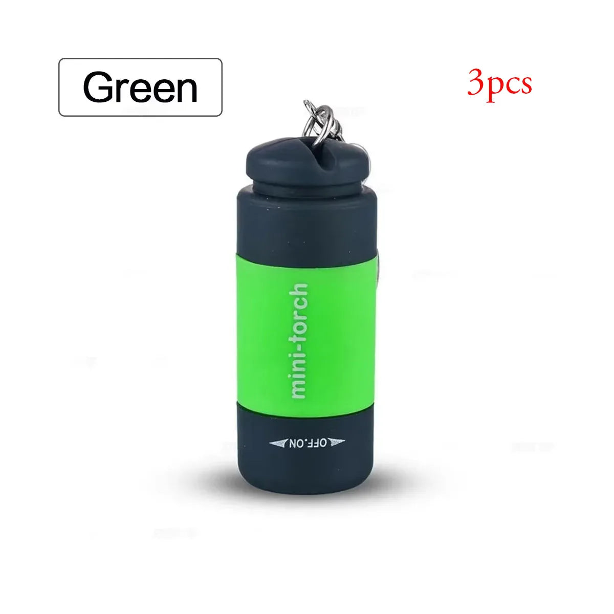LINTERNA LLAVERO DE BOLSILLO IMPERMEABLE - MINI LED RECARGABLE USB PARA CAMPING, SENDERISMO Y EXTERIOR