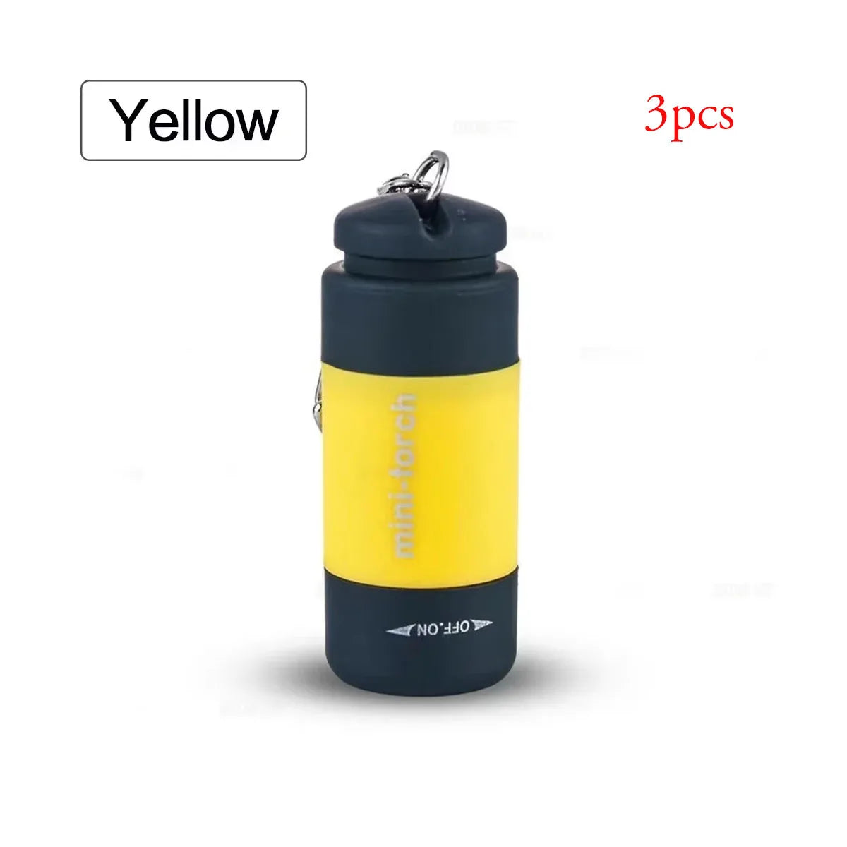 LINTERNA LLAVERO DE BOLSILLO IMPERMEABLE - MINI LED RECARGABLE USB PARA CAMPING, SENDERISMO Y EXTERIOR