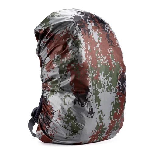 FUNDA IMPERMEABLE PARA MOCHILA 35L/60L | CAMPING SENDERISMO MONTAÑISMO | CUBIERTA ANTIPOLVO OUTDOOR