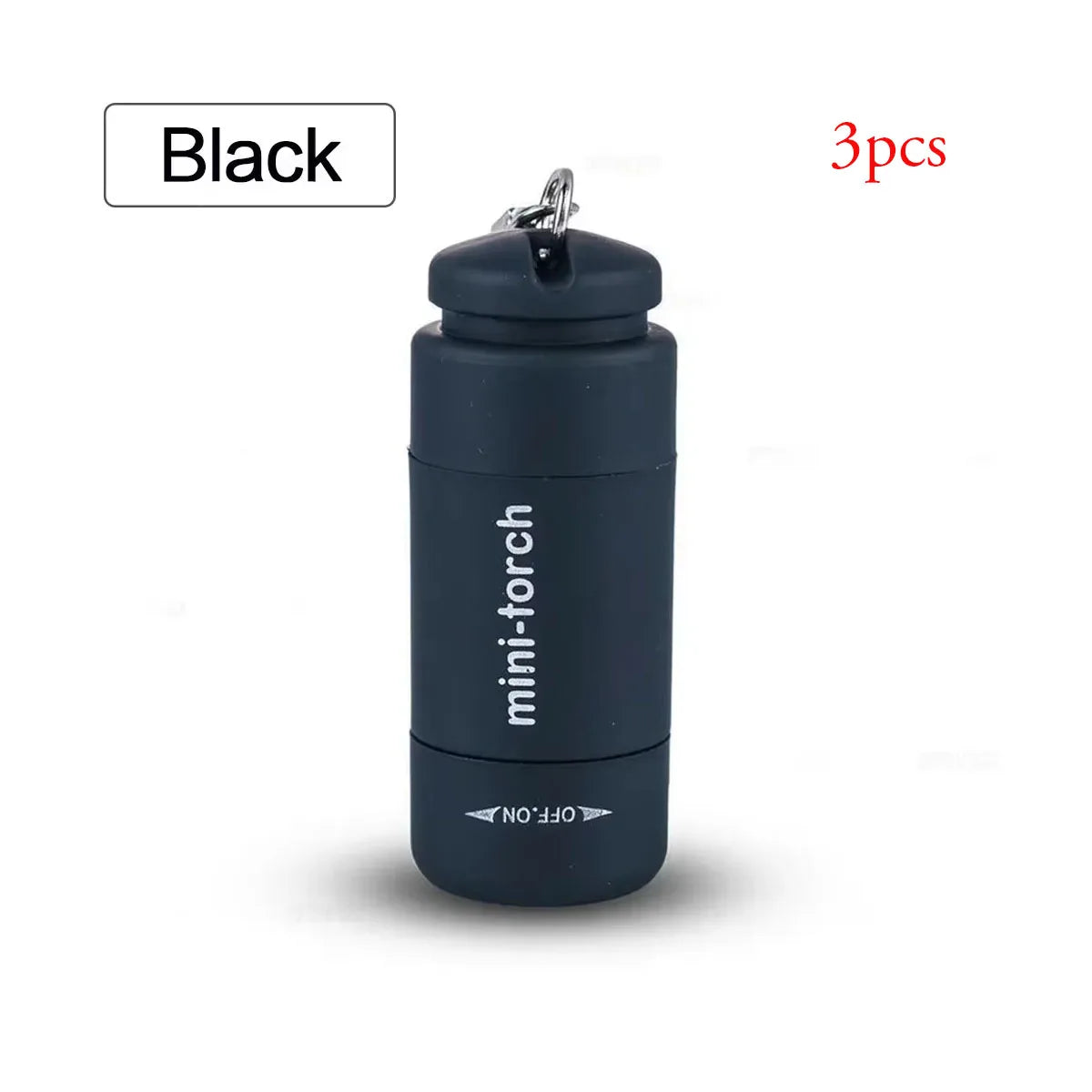 LINTERNA LLAVERO DE BOLSILLO IMPERMEABLE - MINI LED RECARGABLE USB PARA CAMPING, SENDERISMO Y EXTERIOR