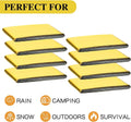 MANTA TÉRMICA DE SUPERVIVENCIA DE EMERGENCIA - IMPERMEABLE DORADA/PLATEADA PARA EXTERIOR 130X210CM