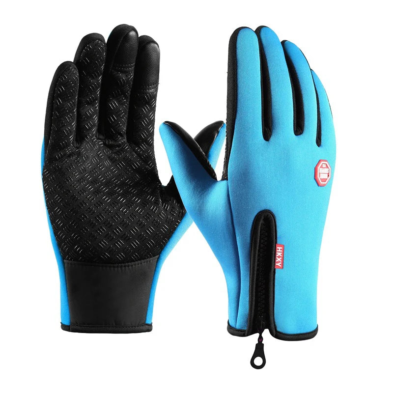GUANTES TÉRMICOS DE INVIERNO PARA HOMBRE Y MUJER - IMPERMEABLES, PANTALLA TÁCTIL Y APTOS PARA CICLISMO Y ESQUÍ