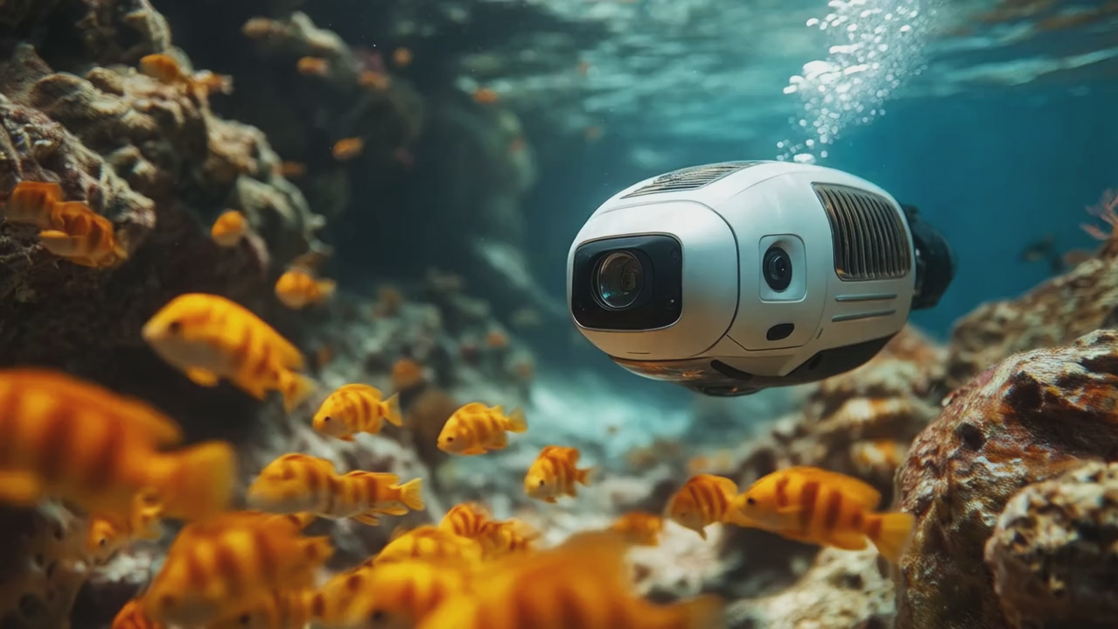 BIKI - ROBOT PEZ DRON TÁCTICO INTELIGENTE BIOMIMÉTICO, CON CÁMARA 4K HD