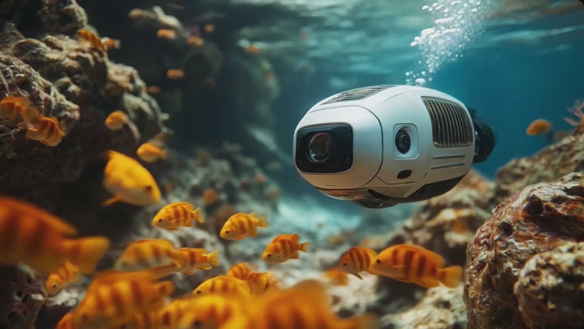 BIKI - ROBOT PEZ DRON TÁCTICO INTELIGENTE BIOMIMÉTICO, CON CÁMARA 4K HD