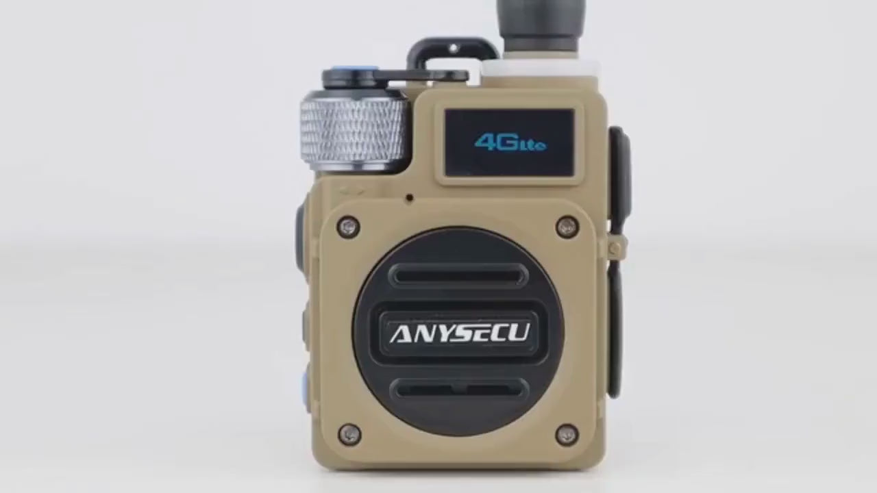 RADIO EXTRATÉGICO POC ANYSECU G6 / 4G LTE CON RED IP, ALCANCE GLOBAL DE 5000 KM, WALKIE-TALKIE GSM, RADIO MUNDIAL CON TARJETA SIM PTT REAL